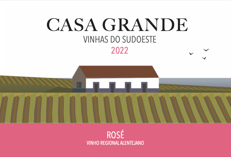 Casa Grande Vinho Rosé Colheita 2021 estilo Provence (6 uni.)