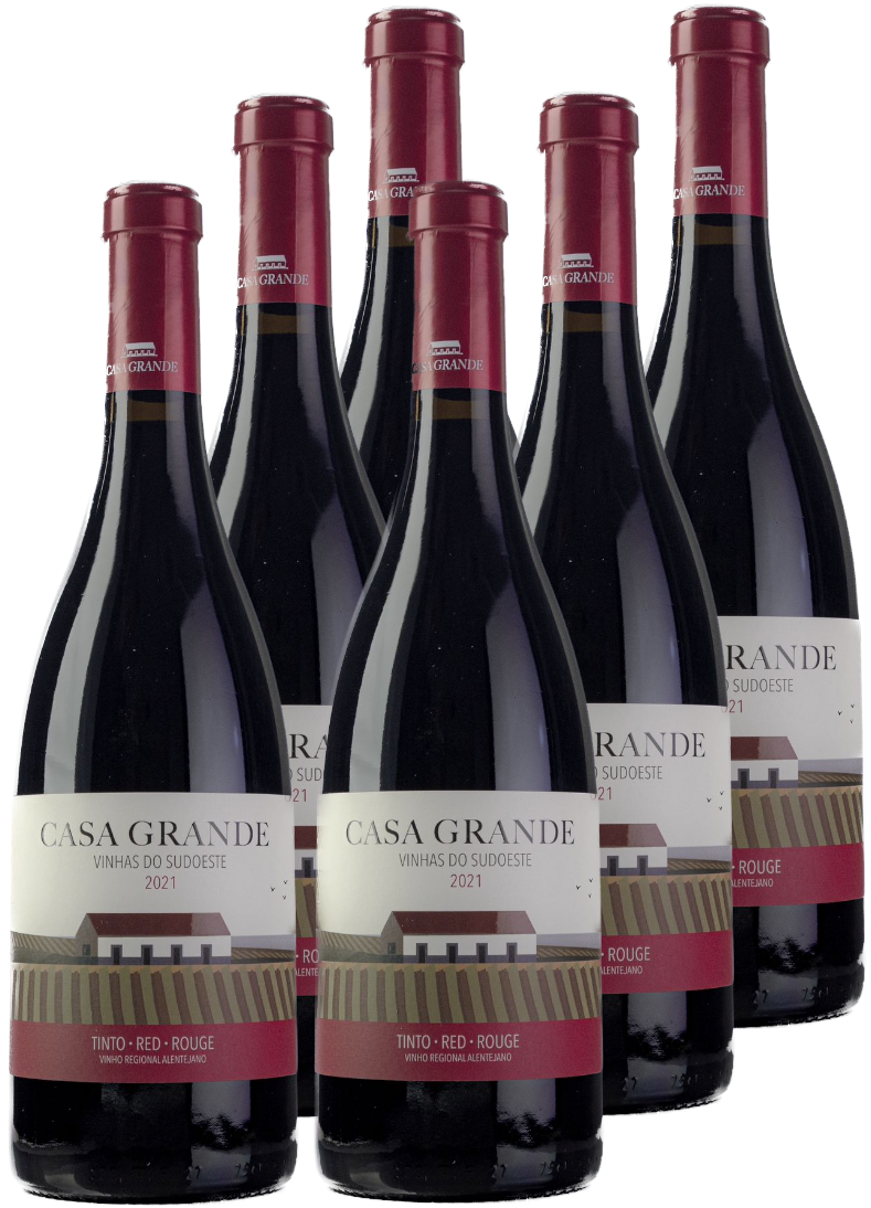 Casa Grande Vinho Tinto Colheita 2021 (6 uni.)