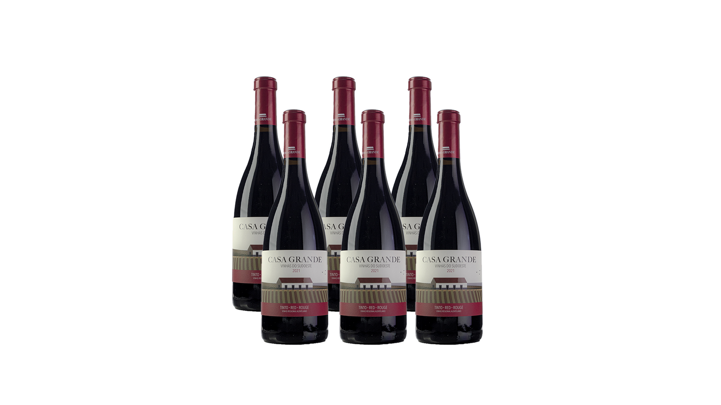 Casa Grande Vinho Tinto Colheita 2021 (6 uni.)