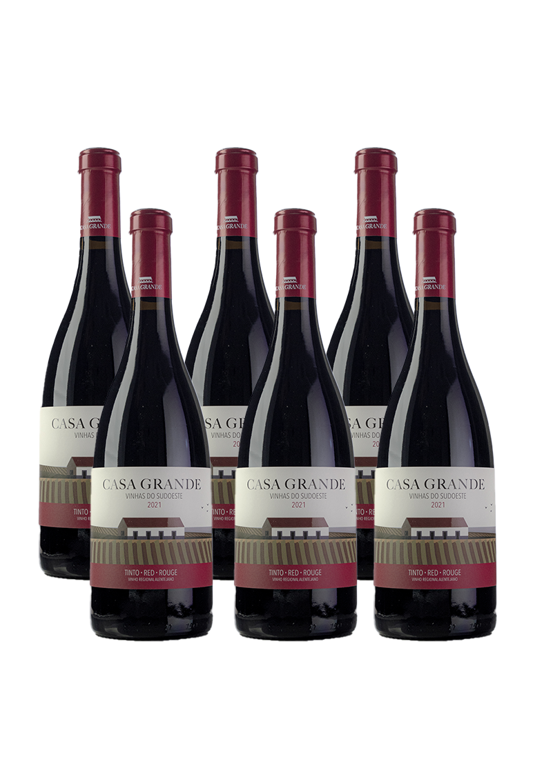 Casa Grande Vinho Tinto Colheita 2021 (6 uni.)