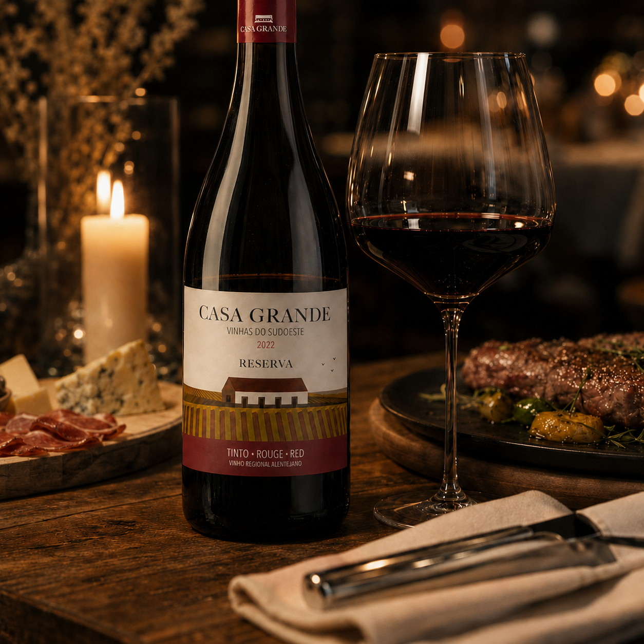 Casa Grande Vinho Tinto Reserva 2022 (6 uni.)