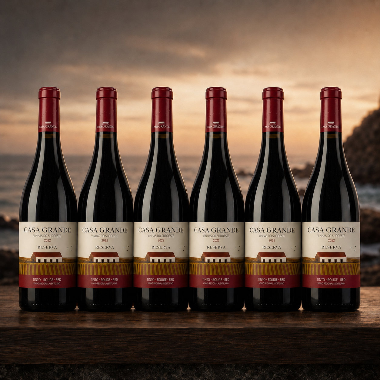 Casa Grande Vinho Tinto Reserva 2022 (6 uni.)