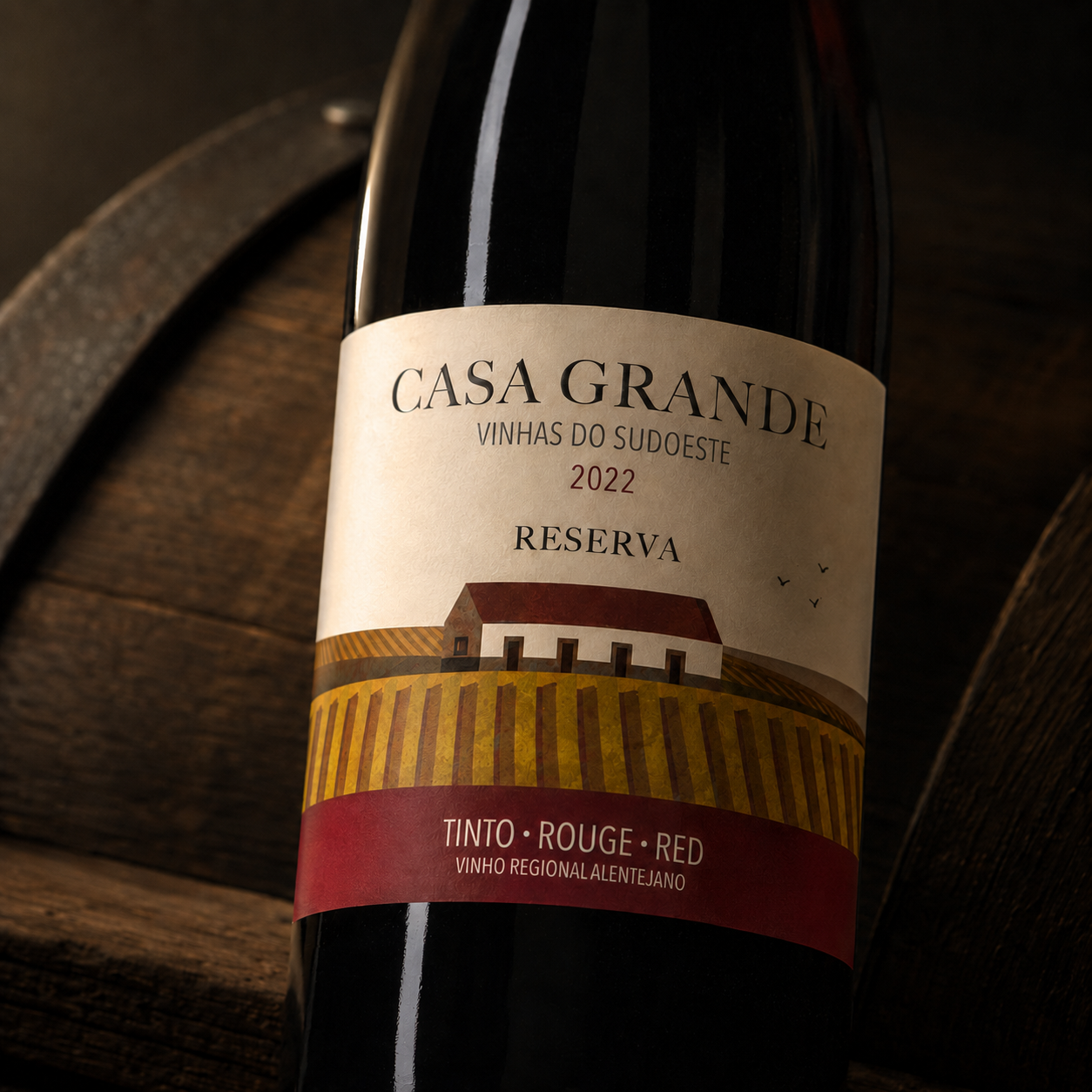 Casa Grande Vinho Tinto Reserva 2022 (6 uni.)