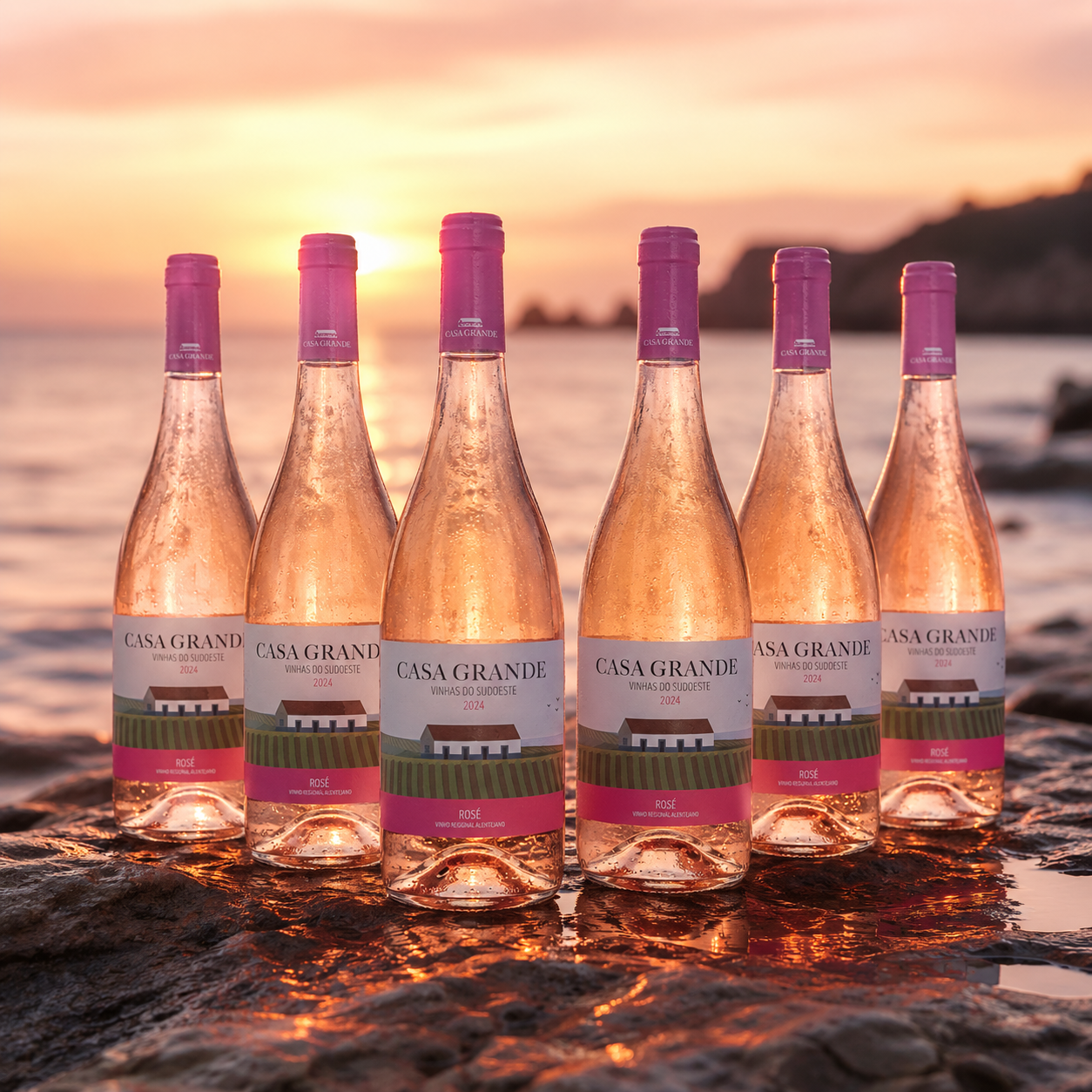 Casa Grande Vinho Rosé Colheita 2021 estilo Provence (6 uni.)