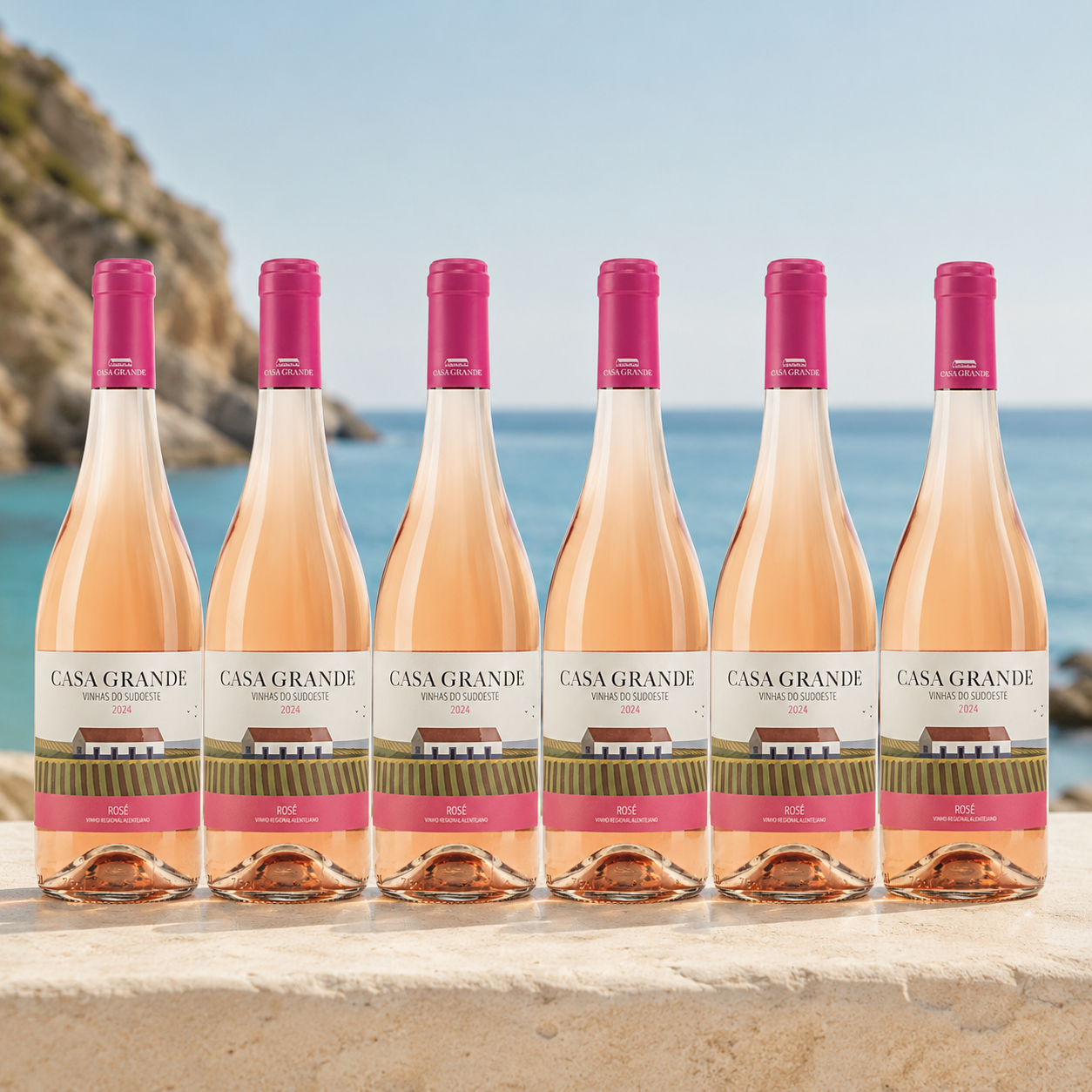 Casa Grande Vinho Rosé Colheita 2021 estilo Provence (6 uni.)