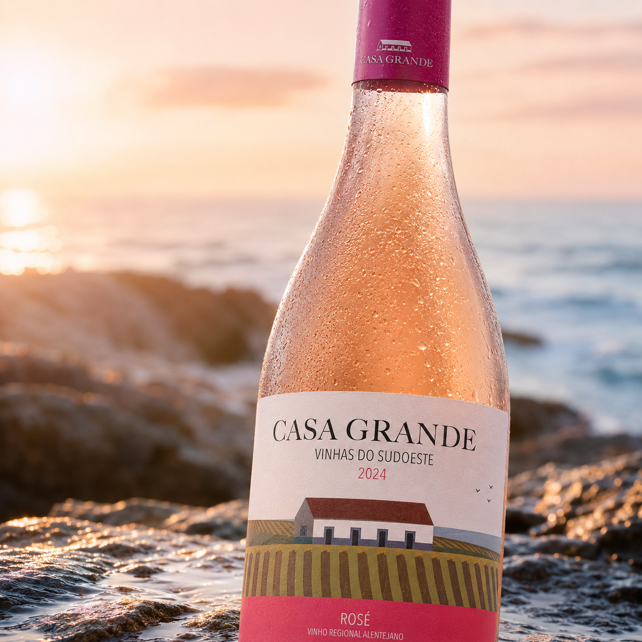 Casa Grande Vinho Rosé Colheita 2021 estilo Provence (6 uni.)