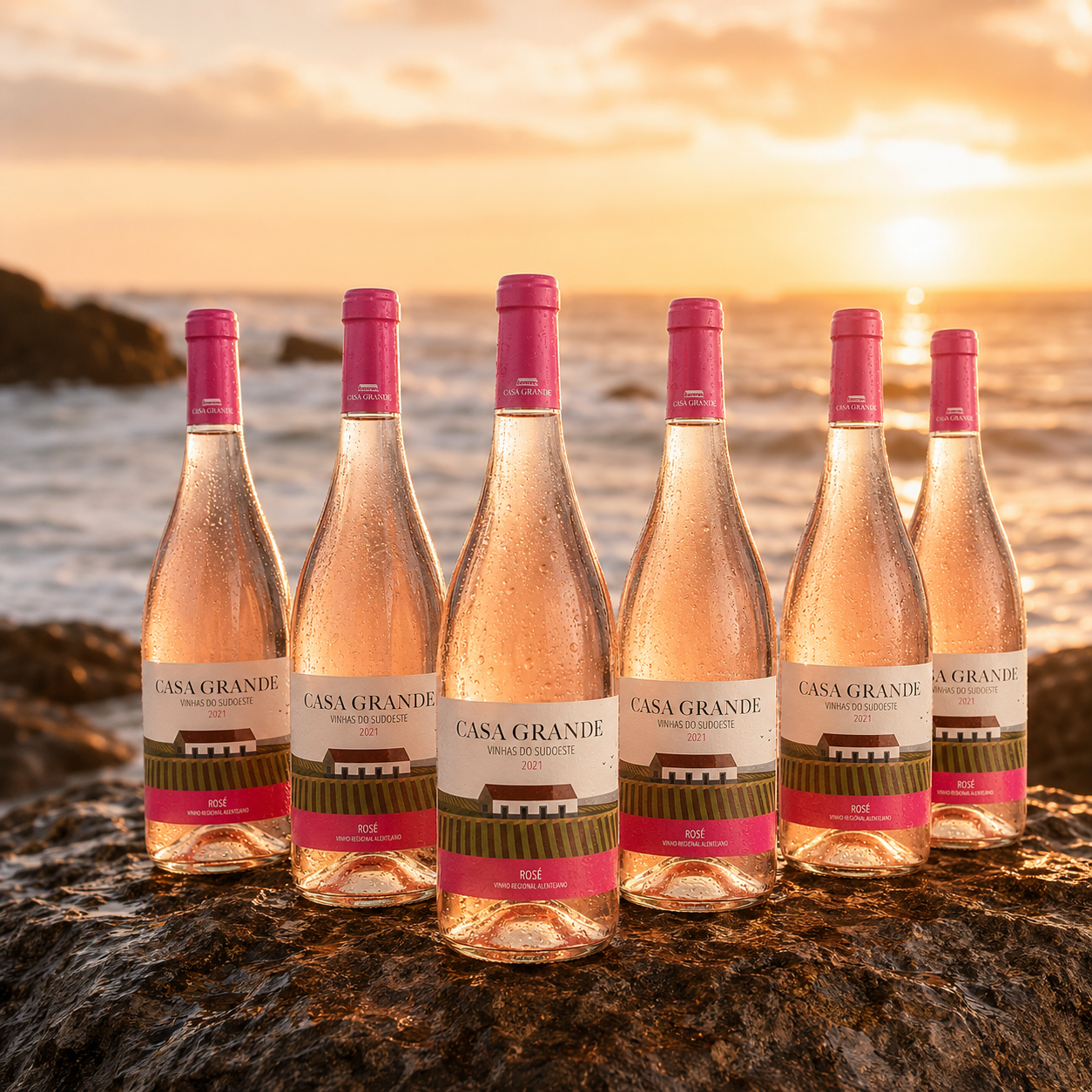 Casa Grande Vinho Rosé Colheita 2021 estilo Provence (6 uni.)