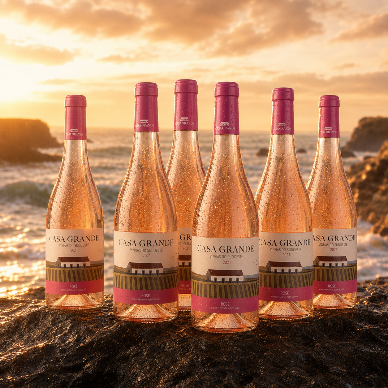 Casa Grande Vinho Rosé Colheita 2021 estilo Provence (6 uni.)